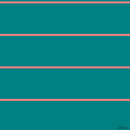 horizontal lines stripes, 8 pixel line width, 128 pixel line spacing, Salmon and Teal horizontal lines and stripes seamless tileable