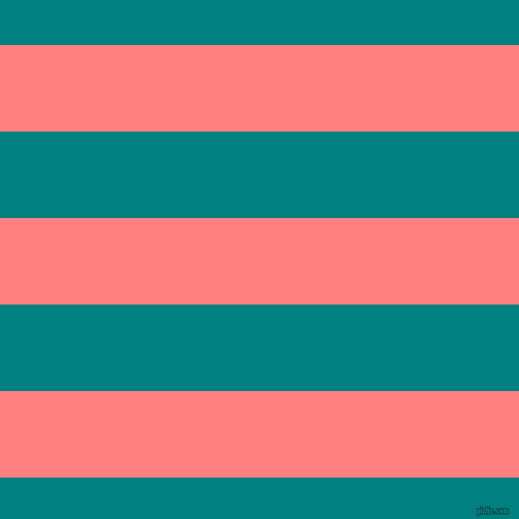 horizontal lines stripes, 96 pixel line width, 96 pixel line spacing, Salmon and Teal horizontal lines and stripes seamless tileable