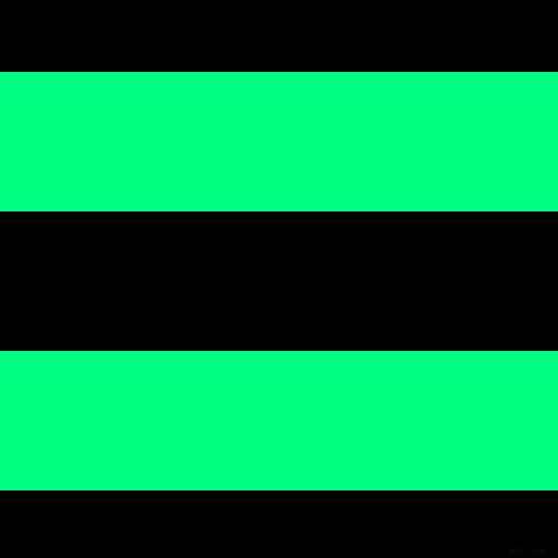 horizontal lines stripes, 128 pixel line width, 128 pixel line spacing, Spring Green and Black horizontal lines and stripes seamless tileable
