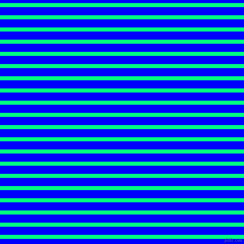 horizontal lines stripes, 8 pixel line width, 16 pixel line spacing, Spring Green and Blue horizontal lines and stripes seamless tileable