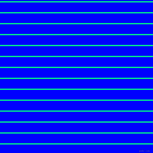 horizontal lines stripes, 4 pixel line width, 32 pixel line spacing, Spring Green and Blue horizontal lines and stripes seamless tileable