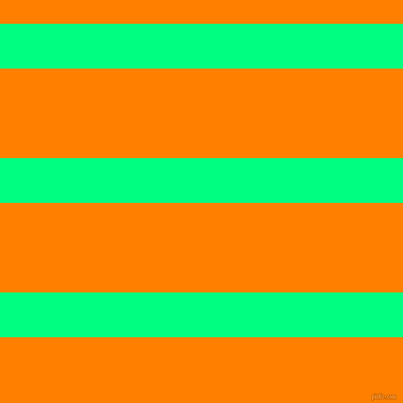 horizontal lines stripes, 64 pixel line width, 128 pixel line spacing, Spring Green and Dark Orange horizontal lines and stripes seamless tileable