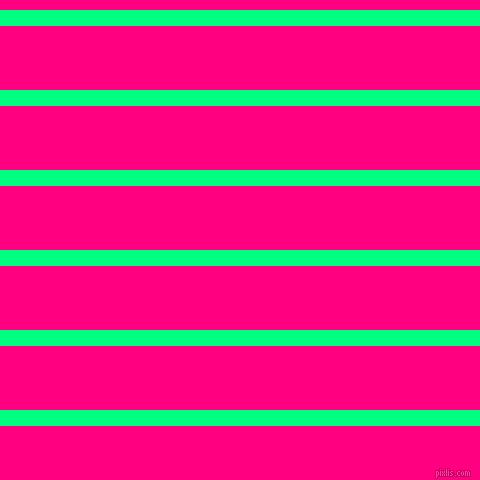 horizontal lines stripes, 16 pixel line width, 64 pixel line spacing, Spring Green and Deep Pink horizontal lines and stripes seamless tileable