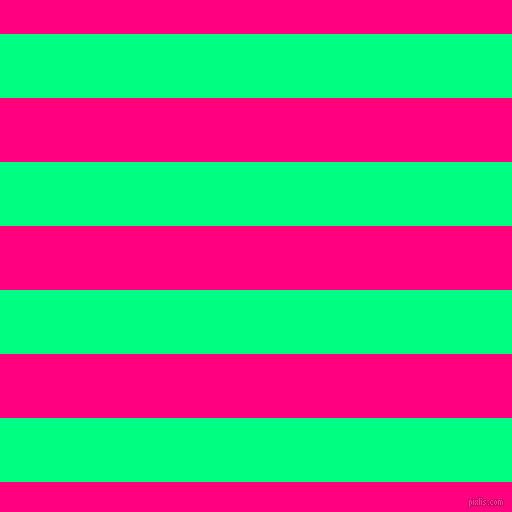 horizontal lines stripes, 64 pixel line width, 64 pixel line spacing, Spring Green and Deep Pink horizontal lines and stripes seamless tileable