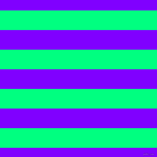 horizontal lines stripes, 64 pixel line width, 64 pixel line spacing, Spring Green and Electric Indigo horizontal lines and stripes seamless tileable