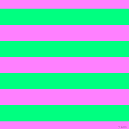horizontal lines stripes, 64 pixel line width, 64 pixel line spacing, Spring Green and Fuchsia Pink horizontal lines and stripes seamless tileable