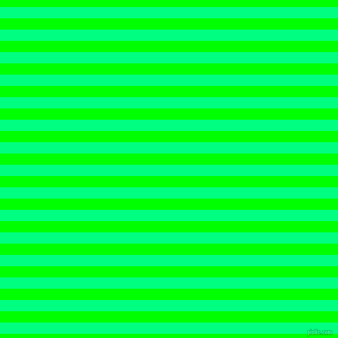horizontal lines stripes, 16 pixel line width, 16 pixel line spacing, Spring Green and Lime horizontal lines and stripes seamless tileable