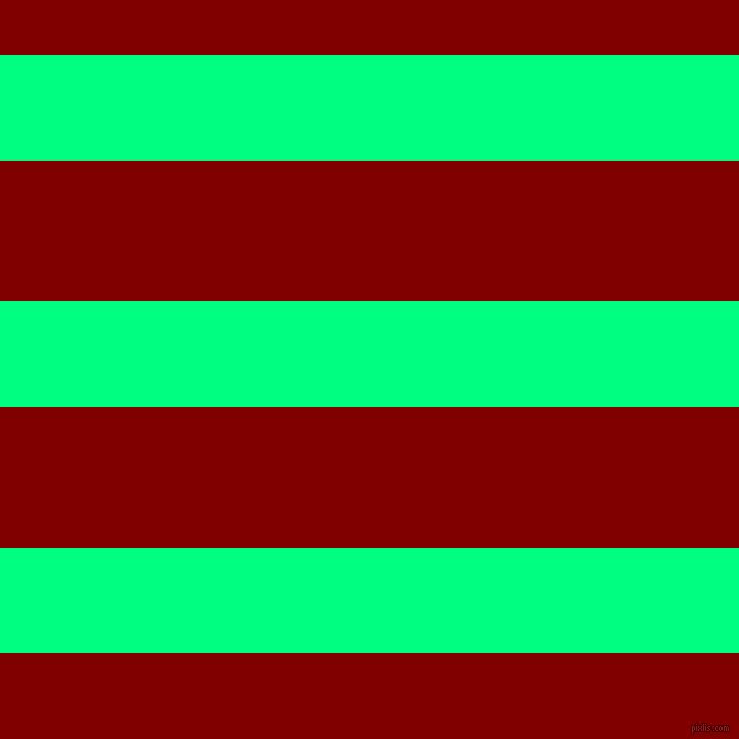 horizontal lines stripes, 96 pixel line width, 128 pixel line spacing, Spring Green and Maroon horizontal lines and stripes seamless tileable