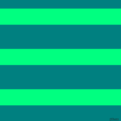 horizontal lines stripes, 64 pixel line width, 96 pixel line spacing, Spring Green and Teal horizontal lines and stripes seamless tileable