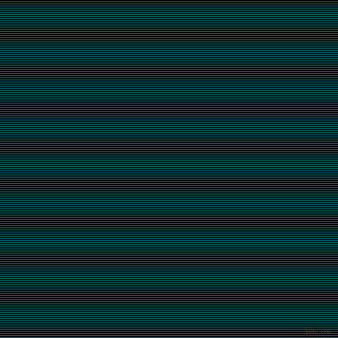 horizontal lines stripes, 1 pixel line width, 2 pixel line spacing, Teal and Black horizontal lines and stripes seamless tileable