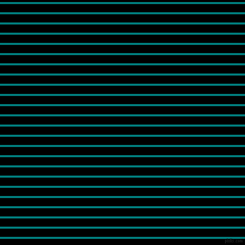 horizontal lines stripes, 4 pixel line width, 16 pixel line spacing, Teal and Black horizontal lines and stripes seamless tileable