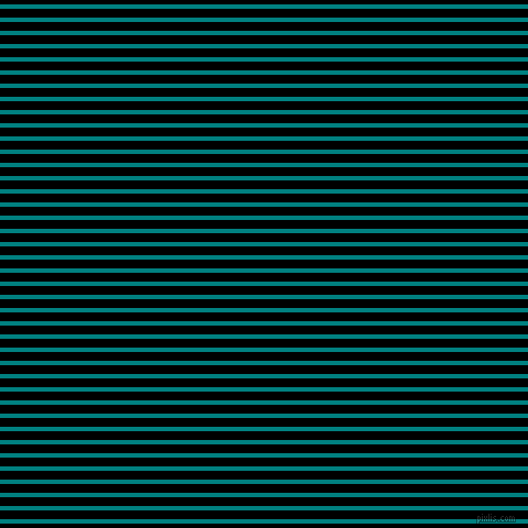 horizontal lines stripes, 4 pixel line width, 8 pixel line spacing, Teal and Black horizontal lines and stripes seamless tileable