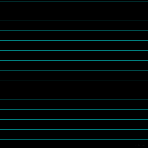 horizontal lines stripes, 2 pixel line width, 32 pixel line spacing, Teal and Black horizontal lines and stripes seamless tileable