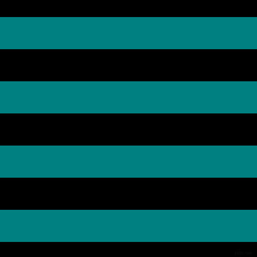 horizontal lines stripes, 64 pixel line width, 64 pixel line spacing, Teal and Black horizontal lines and stripes seamless tileable