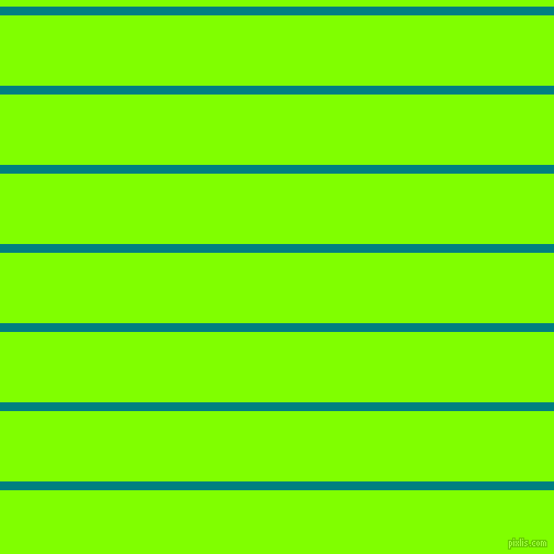 horizontal lines stripes, 8 pixel line width, 64 pixel line spacing, Teal and Chartreuse horizontal lines and stripes seamless tileable