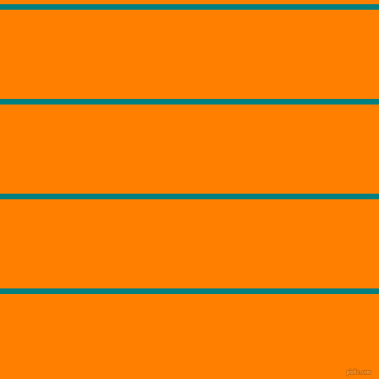 horizontal lines stripes, 8 pixel line width, 128 pixel line spacing, Teal and Dark Orange horizontal lines and stripes seamless tileable
