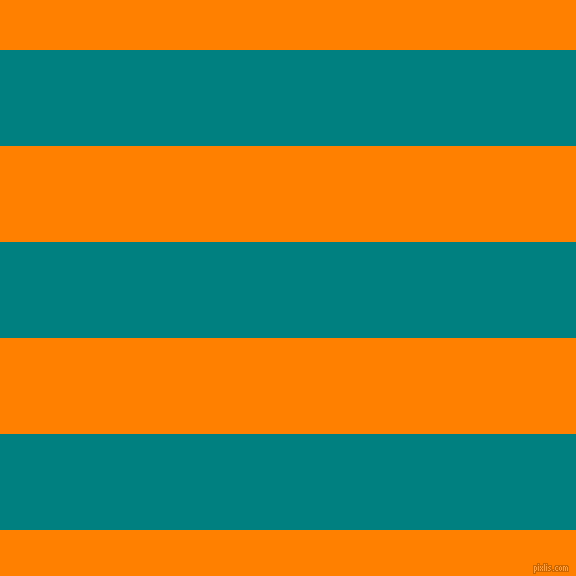 horizontal lines stripes, 96 pixel line width, 96 pixel line spacing, Teal and Dark Orange horizontal lines and stripes seamless tileable