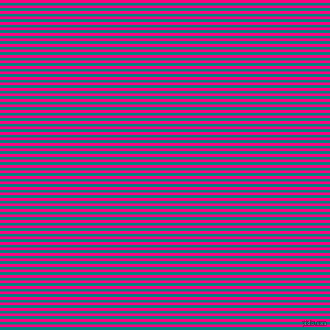 horizontal lines stripes, 4 pixel line width, 4 pixel line spacing, Teal and Deep Pink horizontal lines and stripes seamless tileable