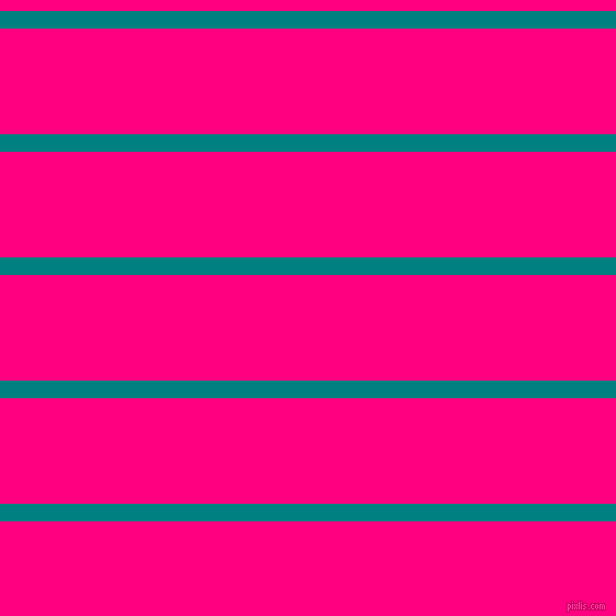 horizontal lines stripes, 16 pixel line width, 96 pixel line spacing, Teal and Deep Pink horizontal lines and stripes seamless tileable