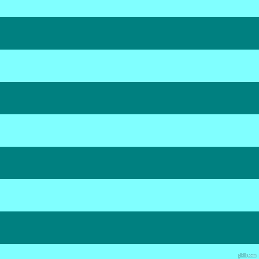 horizontal lines stripes, 64 pixel line width, 64 pixel line spacing, Teal and Electric Blue horizontal lines and stripes seamless tileable