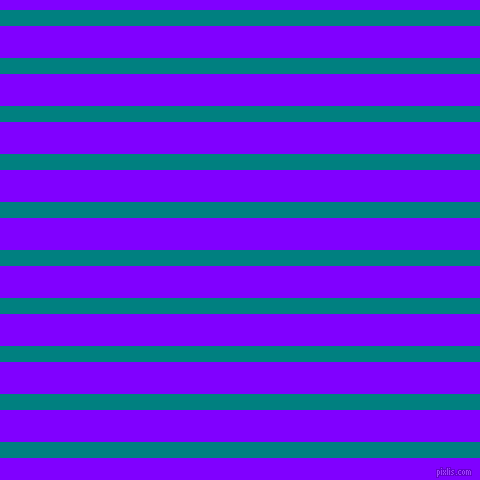 horizontal lines stripes, 16 pixel line width, 32 pixel line spacing, Teal and Electric Indigo horizontal lines and stripes seamless tileable