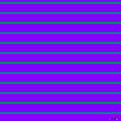 horizontal lines stripes, 8 pixel line width, 32 pixel line spacing, Teal and Electric Indigo horizontal lines and stripes seamless tileable