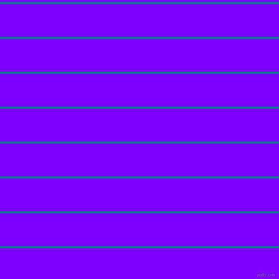 horizontal lines stripes, 4 pixel line width, 64 pixel line spacing, Teal and Electric Indigo horizontal lines and stripes seamless tileable