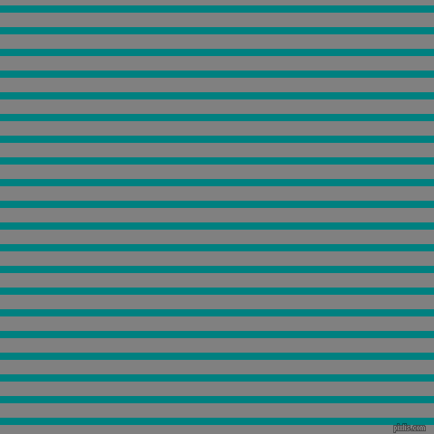 horizontal lines stripes, 8 pixel line width, 16 pixel line spacing, Teal and Grey horizontal lines and stripes seamless tileable