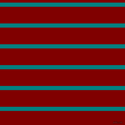 horizontal lines stripes, 16 pixel line width, 64 pixel line spacing, Teal and Maroon horizontal lines and stripes seamless tileable