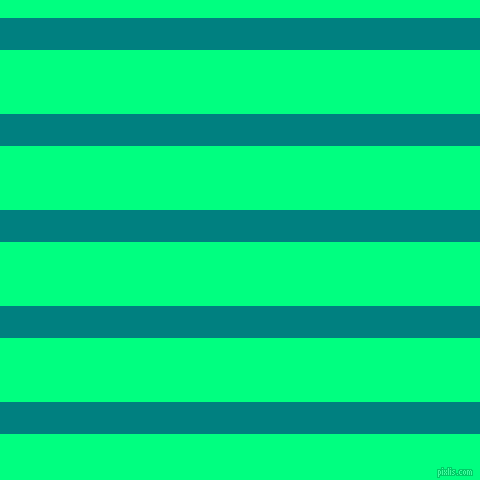 horizontal lines stripes, 32 pixel line width, 64 pixel line spacing, Teal and Spring Green horizontal lines and stripes seamless tileable