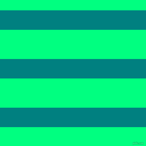 horizontal lines stripes, 64 pixel line width, 96 pixel line spacing, Teal and Spring Green horizontal lines and stripes seamless tileable