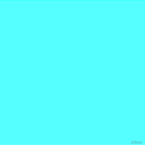 horizontal lines stripes, 1 pixel line width, 2 pixel line spacing, White and Aqua horizontal lines and stripes seamless tileable