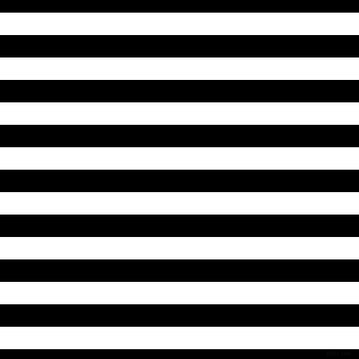 horizontal lines stripes, 32 pixel line width, 32 pixel line spacing, White and Black horizontal lines and stripes seamless tileable
