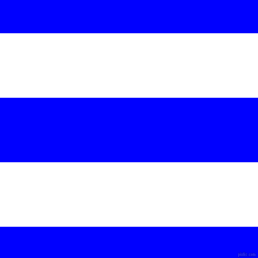 horizontal lines stripes, 128 pixel line width, 128 pixel line spacing, White and Blue horizontal lines and stripes seamless tileable