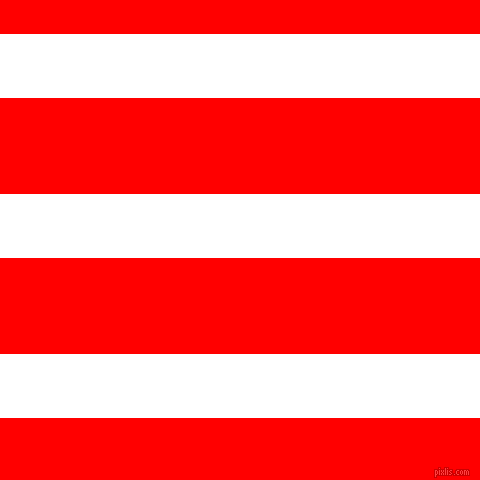 horizontal lines stripes, 64 pixel line width, 96 pixel line spacing, White and Red horizontal lines and stripes seamless tileable