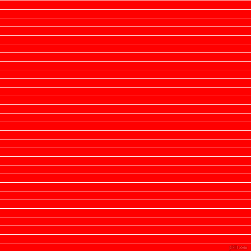horizontal lines stripes, 1 pixel line width, 16 pixel line spacing, White and Red horizontal lines and stripes seamless tileable