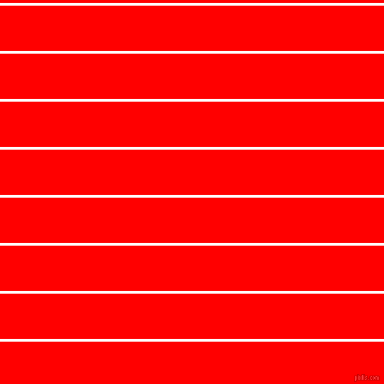 horizontal lines stripes, 4 pixel line width, 64 pixel line spacing, White and Red horizontal lines and stripes seamless tileable