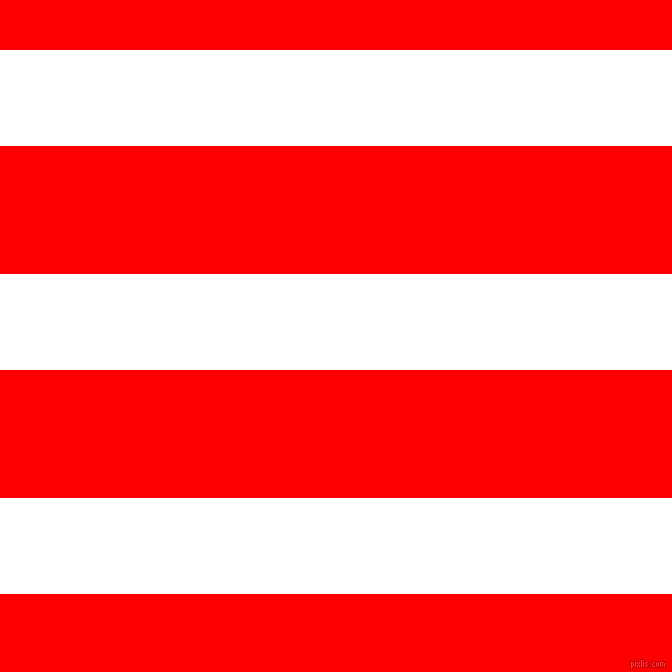 horizontal lines stripes, 96 pixel line width, 128 pixel line spacing, White and Red horizontal lines and stripes seamless tileable