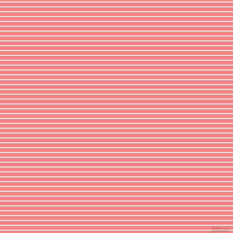 horizontal lines stripes, 2 pixel line width, 8 pixel line spacing, White and Salmon horizontal lines and stripes seamless tileable