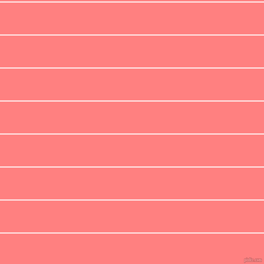 horizontal lines stripes, 2 pixel line width, 64 pixel line spacing, White and Salmon horizontal lines and stripes seamless tileable