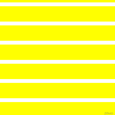 horizontal lines stripes, 16 pixel line width, 64 pixel line spacing, White and Yellow horizontal lines and stripes seamless tileable
