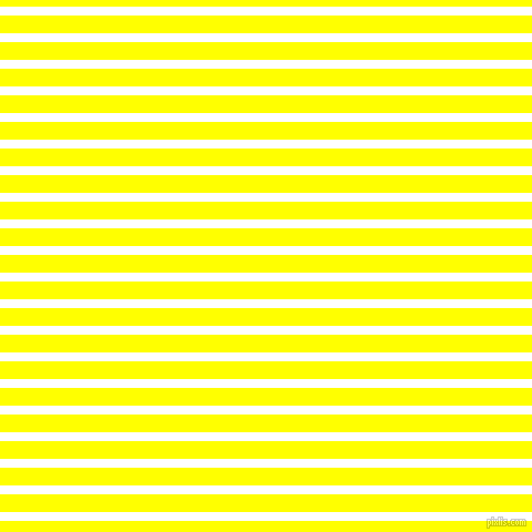 horizontal lines stripes, 8 pixel line width, 16 pixel line spacing, White and Yellow horizontal lines and stripes seamless tileable