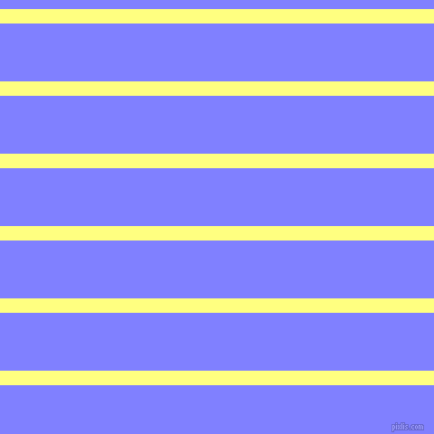 horizontal lines stripes, 16 pixel line width, 64 pixel line spacing, Witch Haze and Light Slate Blue horizontal lines and stripes seamless tileable