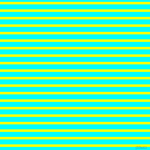 horizontal lines stripes, 8 pixel line width, 16 pixel line spacing, Yellow and Aqua horizontal lines and stripes seamless tileable