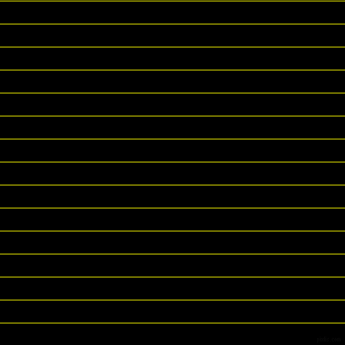 horizontal lines stripes, 1 pixel line width, 32 pixel line spacing, Yellow and Black horizontal lines and stripes seamless tileable
