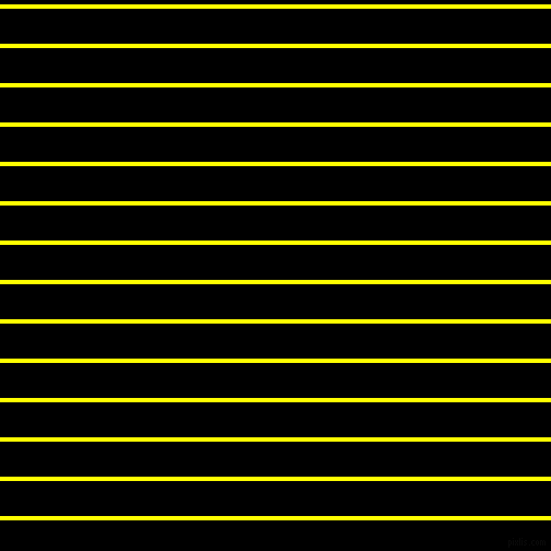 horizontal lines stripes, 4 pixel line width, 32 pixel line spacing, Yellow and Black horizontal lines and stripes seamless tileable