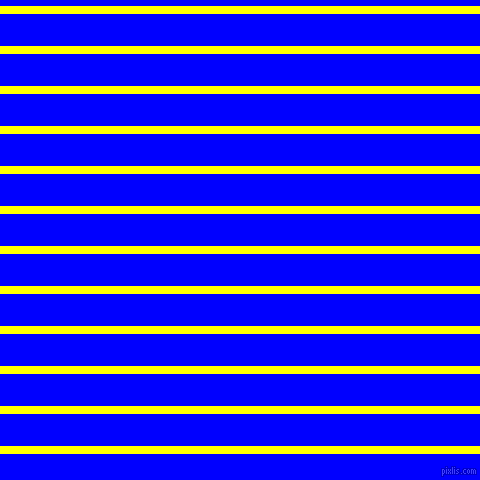 horizontal lines stripes, 8 pixel line width, 32 pixel line spacing, Yellow and Blue horizontal lines and stripes seamless tileable