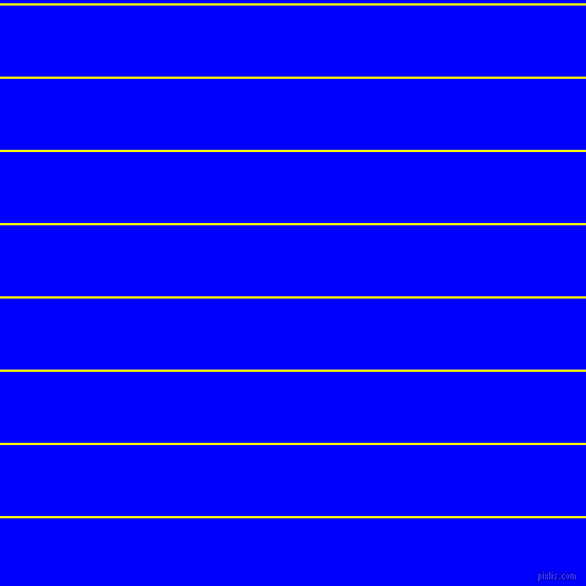 horizontal lines stripes, 2 pixel line width, 64 pixel line spacing, Yellow and Blue horizontal lines and stripes seamless tileable