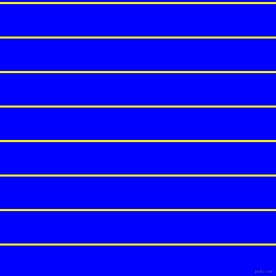 horizontal lines stripes, 4 pixel line width, 64 pixel line spacing, Yellow and Blue horizontal lines and stripes seamless tileable