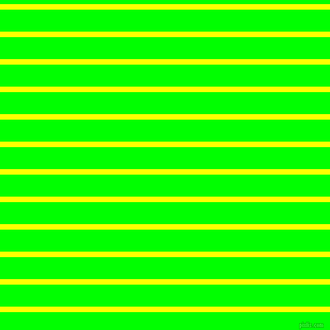 horizontal lines stripes, 8 pixel line width, 32 pixel line spacing, Yellow and Lime horizontal lines and stripes seamless tileable